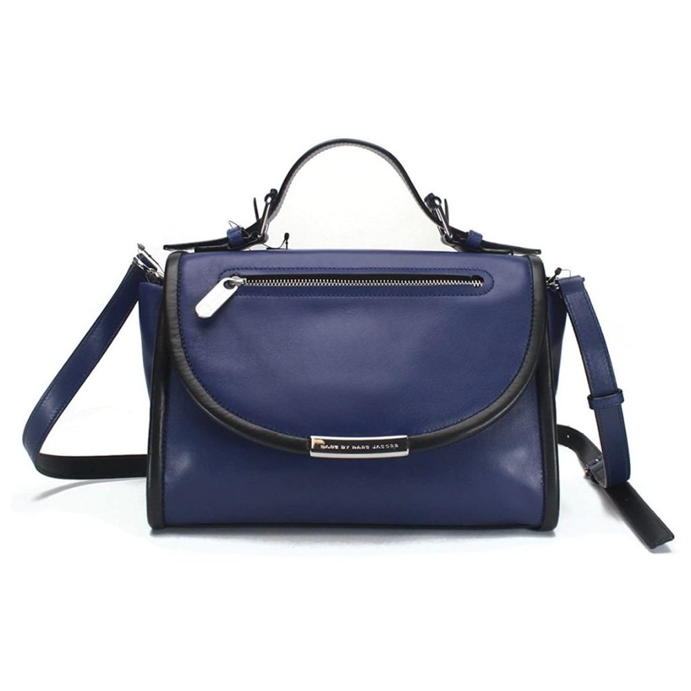 Marc by Marc Jacobs Luna Rocket Satchel Bag BLUE